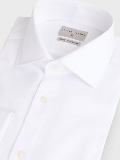 CAMISA ROMA OTTOMAN P.DOBLE BLANCO
