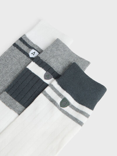 CALCETINES SET SPORT BLANCO