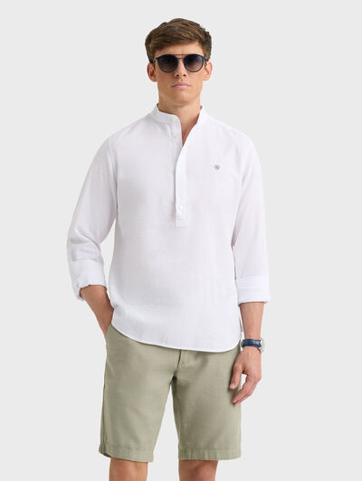 POLERA LINO MAO BLANCO