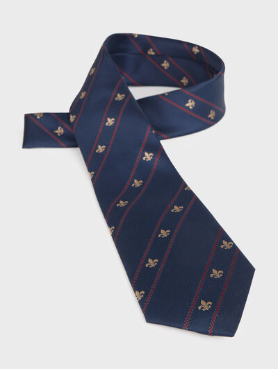 CORBATA JAQUARD MF CAMEL