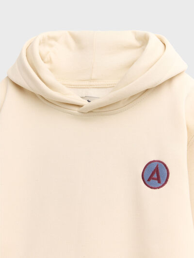SUDADERA PATIENT KIDS BEIGE