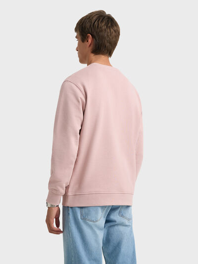 SUDADERA BASICA ROSA