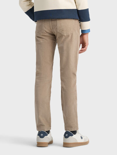 PANTALON MICROPANA KIDS BEIGE