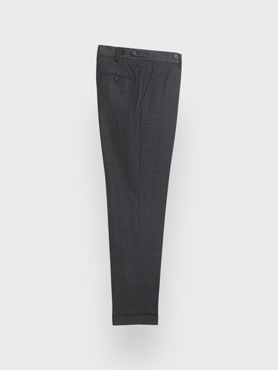 PANTALON NAPOLI GALES GRIS