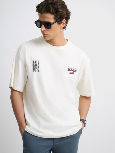 CAMISETA FAST BLANCO