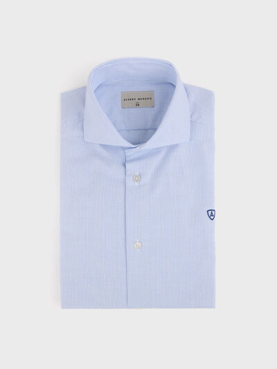 CAMISA P.POINT RAYAS AZUL