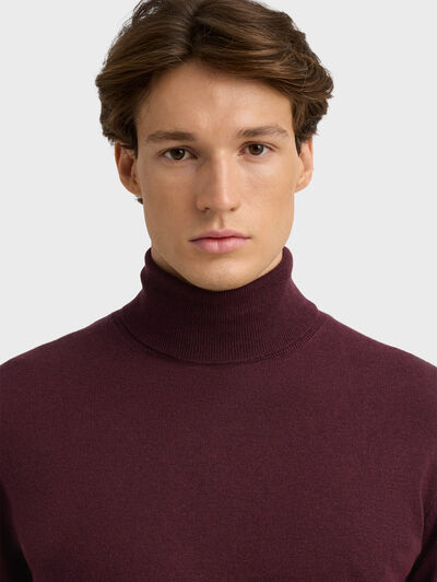 JERSEY ROLL COLLAR