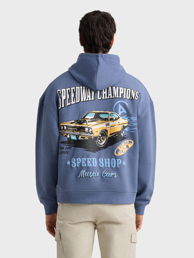 SUDADERA CHAMPIONS AZUL