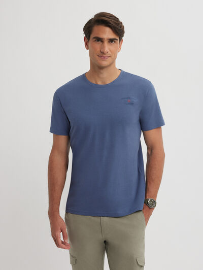 CAMISETA MOTOR AZUL
