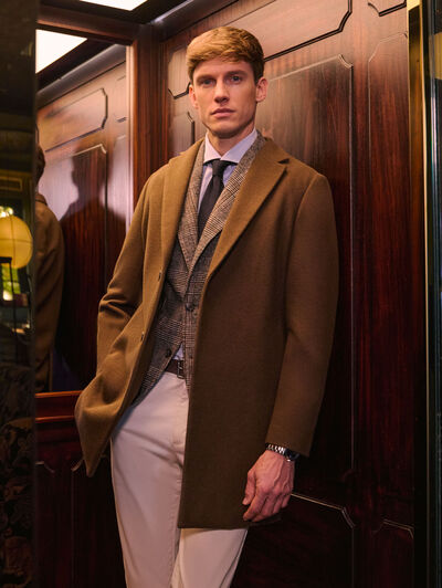 ABRIGO URBAN TWILL MARR&Oacute;N