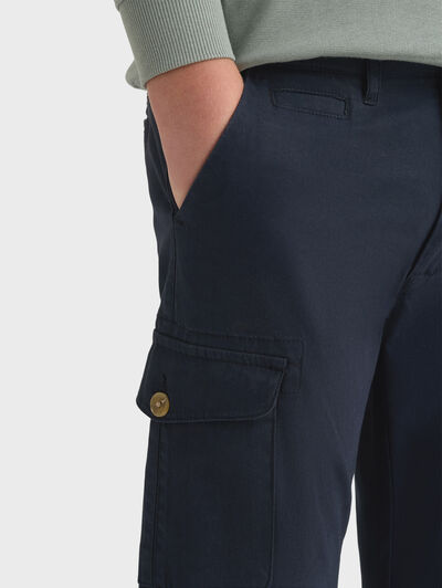 PANTALON BUFALO KIDS AZUL MARINO