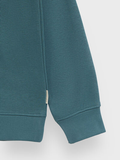 SUDADERA BASICA AZUL