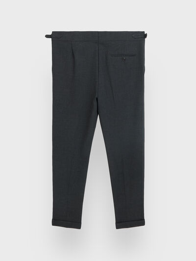 PANTALON GURKHA GRIS