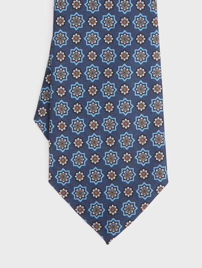 CORBATA PRINTED AZUL