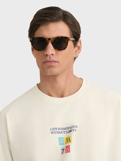CAMISETA LIFE BLANCO