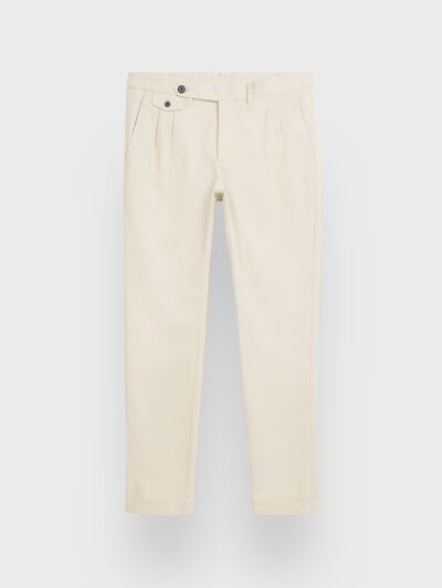 PANTALON CARROT CRUDO