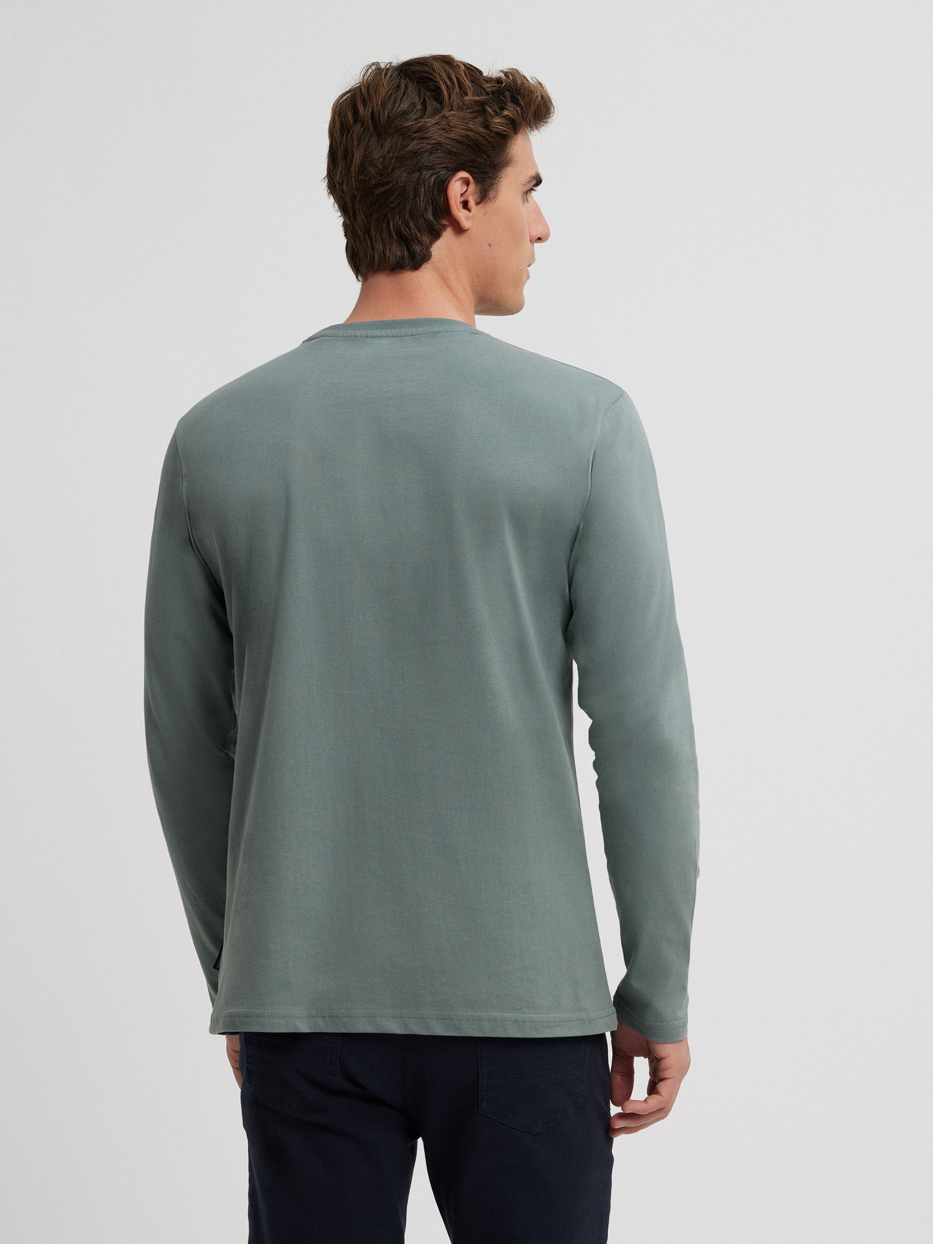 CAMISETA BASIC M L VERDE