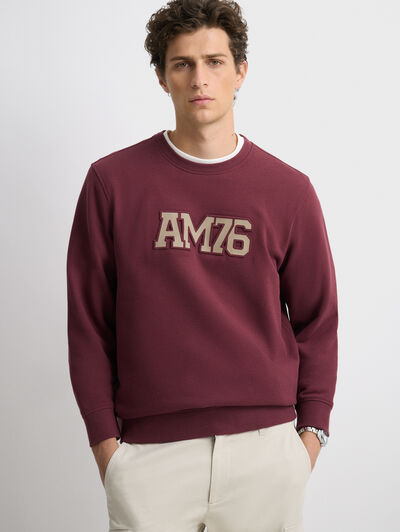 SUDADERA OFFICIAL BURDEOS