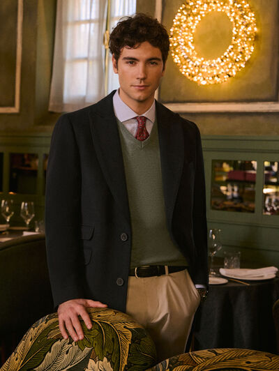 ABRIGO NERON AZUL MARINO