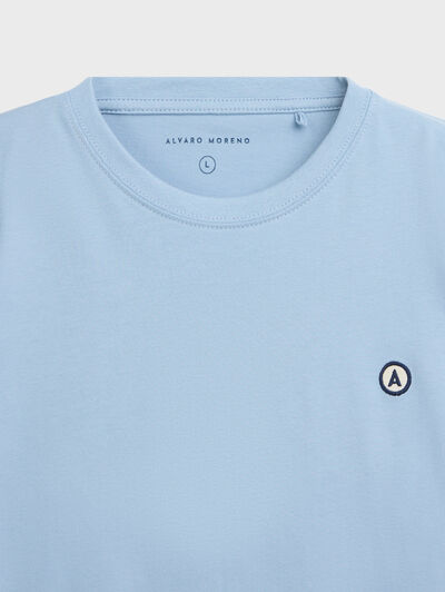 CAMISETA PATCH CELESTE