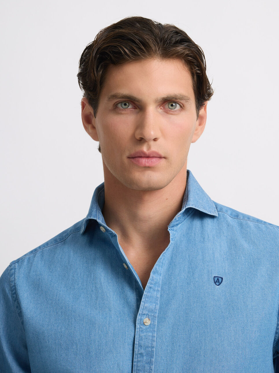 CAMISA DENIM TIE