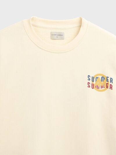 SUDADERA SUMMER BEIGE