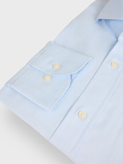 CAMISA ERIK P.POINT CELESTE