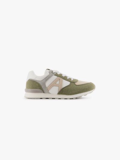 SNEAKERS SILK KIDS VERDE