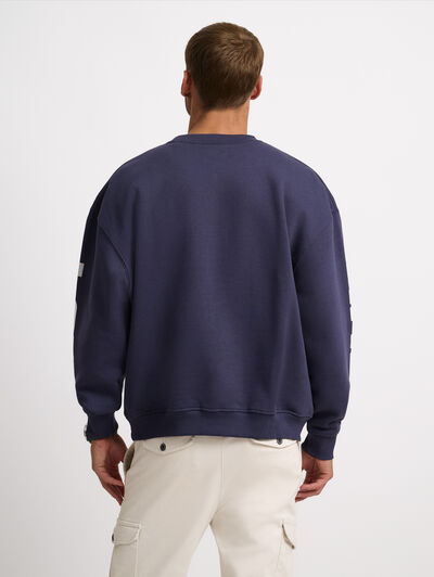 SUDADERA SUNSET AZUL MARINO