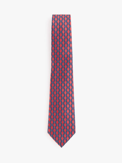 CORBATA JACQUARD MF ROJO