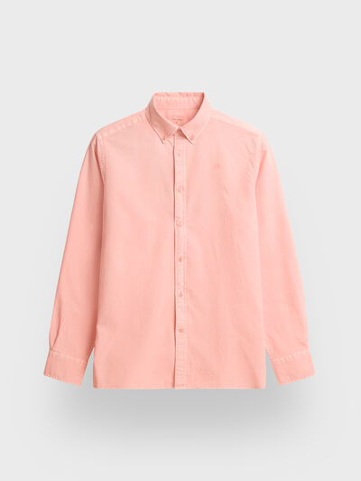 CAMISA OXFORD DYE CORAL