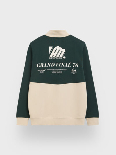 SUDADERA CONTEXT VERDE