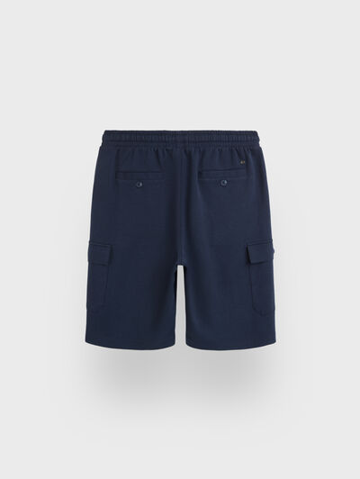 BERMUDA CARGO PUNTO AZUL MARINO