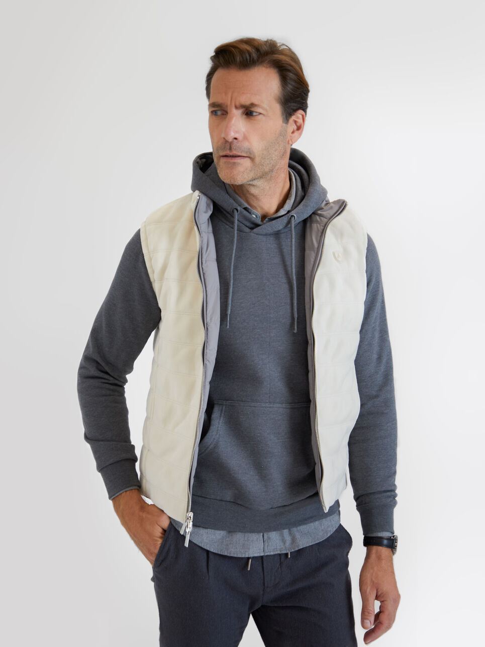 SUDADERA MELANGE