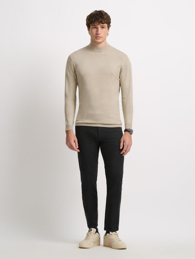 JERSEY PERKINS BEIGE