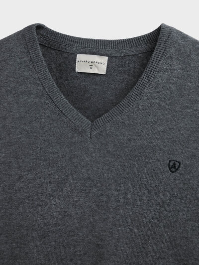 JERSEY V-NECK BASIC