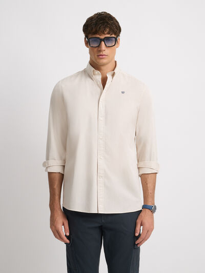 CAMISA POPELIN DYE CRUDO