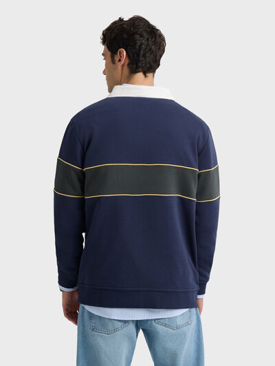 SUDADERA POLO CLUB AZUL MARINO