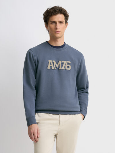 SUDADERA OFFICIAL AZUL