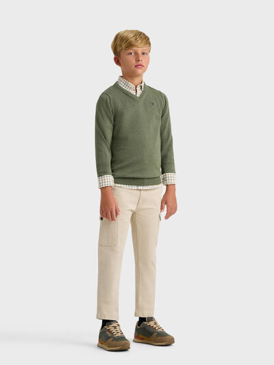 JERSEY V-NECK KIDS