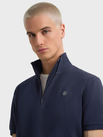 POLO DRAKE AZUL MARINO