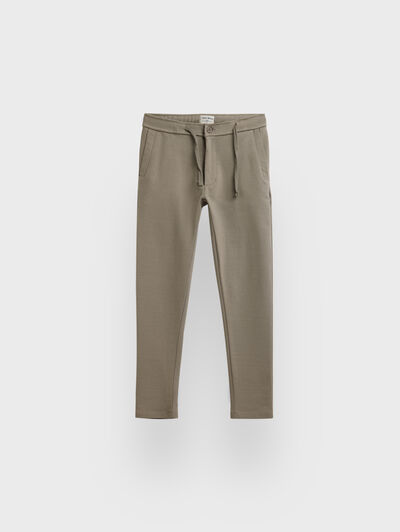 JOGGER CHINO KIDS VERDE