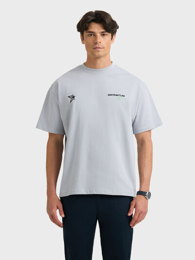 CAMISETA ABSTRACT AZUL