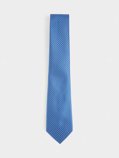 CORBATA JACQUARD MF AZUL