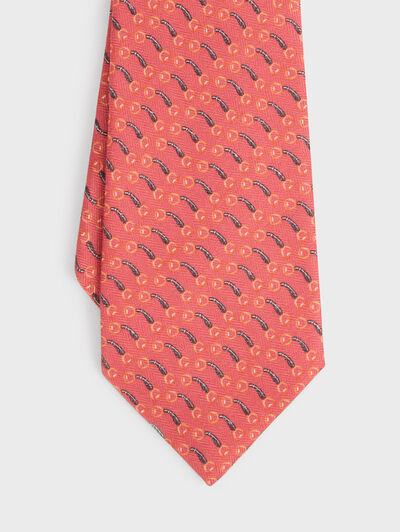 CORBATA PRINTED CORAL