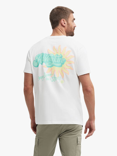 CAMISETA ADVENTURE BLANCO