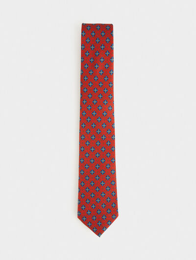 CORBATA PRINTED ROJO