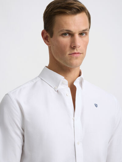 CAMISA OXFORD SOLID BLANCO