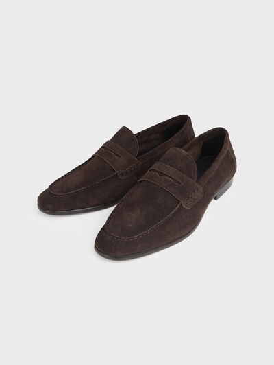MOCASIN SERRAJE SOFT MARR&Oacute;N