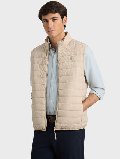CHALECO VITO BEIGE